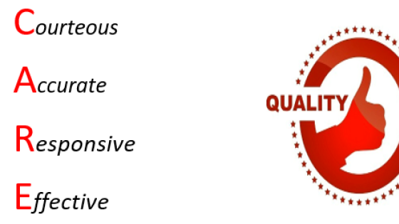 Care graphic for customer service